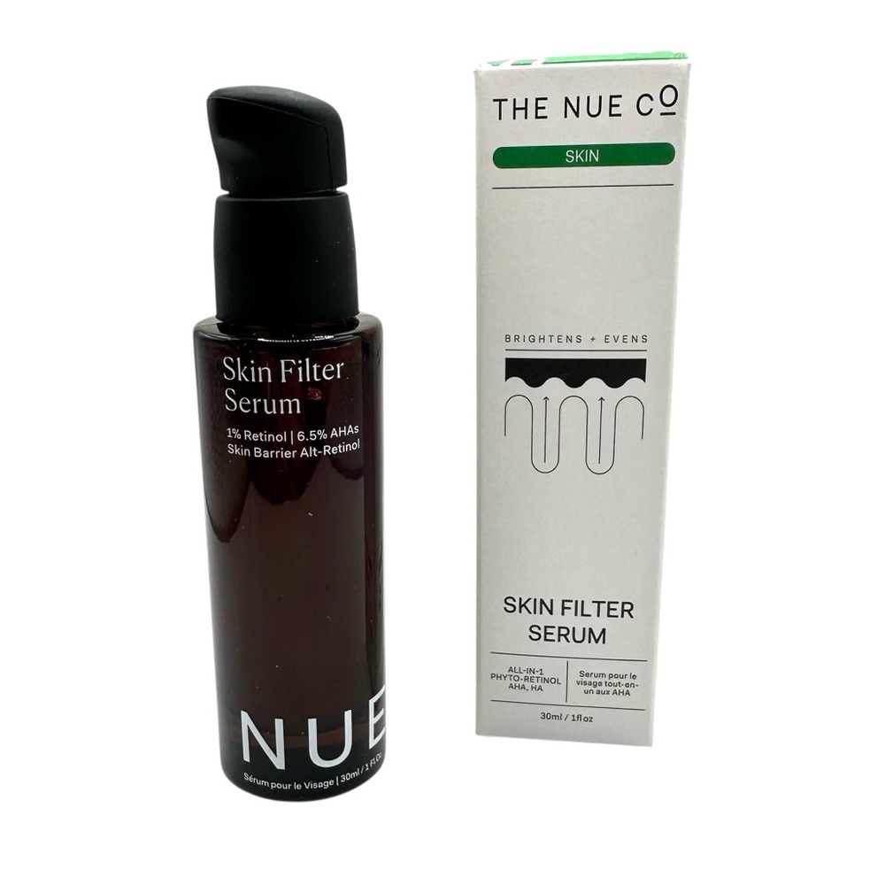 The Nue Skin Filter Serum 1 Fl oz NEW All In 1 Phyto-Retinol AHA HA